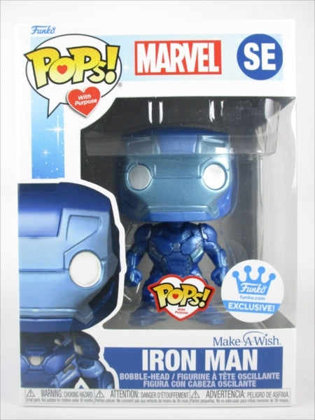 アイアンマン ブルーメタリック FUNKOショップ限定 [MARVEL] FUNKO(ファンコ) POP! SE