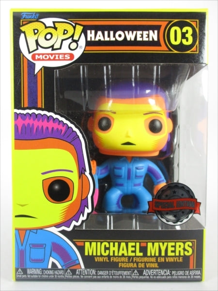 マイケル・マイヤーズ ブラックライト [HALLOWEEN(ハロウィーン)] FUNKO(ファンコ) POP! MOVIES 03