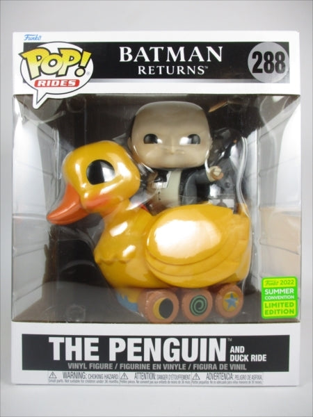 ダックに乗ったペンギン 6インチ 2022年SUMMER CONVENTION限定 [バットマン リターンズ] FUNKO(ファンコ) POP! RIDES 288