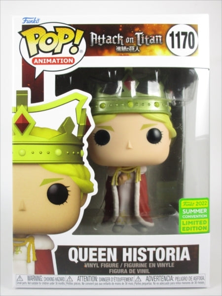 ヒストリア女王 2022年SUMMER CONVENTION限定 [進撃の巨人] FUNKO(ファンコ) POP! ANIMATION 1170