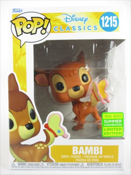バンビ 2022年SUMMER CONVENTION限定 [Disney CLASSICS] FUNKO(ファンコ) POP! 1215