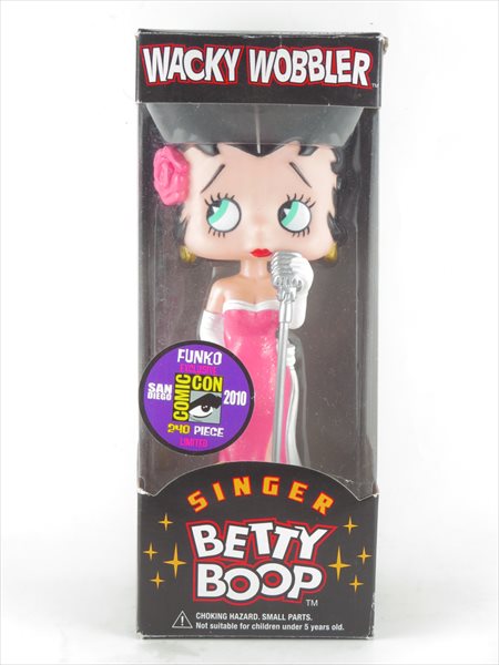 歌手ベティ 2010年コミコン限定240体 [BETTY BOOP(ベティ・ブープ)] FUNKO(ファンコ) Wacky Wobbler(ワッキーワブラー) ボブルヘッド