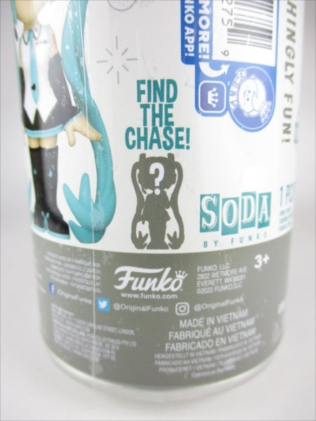 初音ミク ソーダ缶 2022年SUMMER CONVENTION限定 [初音ミクV4X] FUNKO(ファンコ) SODA