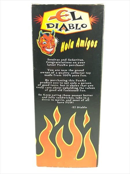 【箱傷】 エルディアブロ　ブラックスーツ [EL DIABLO] FUNKO(ファンコ) Wacky Wobbler(ワッキーワブラー) ボブルヘッド