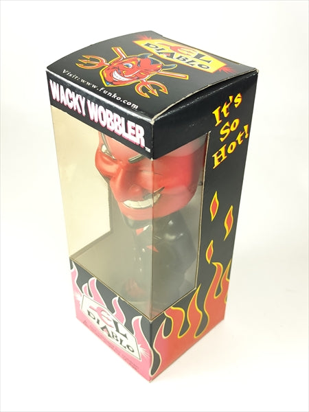 【箱傷】 エルディアブロ　ブラックスーツ [EL DIABLO] FUNKO(ファンコ) Wacky Wobbler(ワッキーワブラー) ボブルヘッド