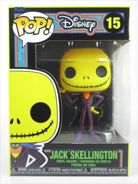 ジャック・スケリントン ブラックライト [ナイトメアー・ビフォア・クリスマス] FUNKO(ファンコ) POP! 15
