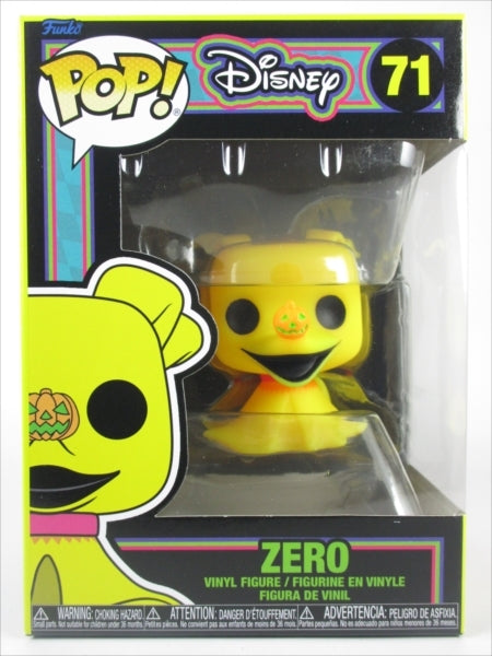 幽霊犬ゼロ ブラックライト [ナイトメアー・ビフォア・クリスマス] FUNKO(ファンコ) POP! 71