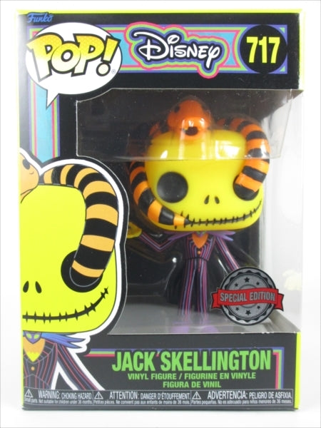 ジャック・スケリントン ブラックライト [ナイトメアー・ビフォア・クリスマス] FUNKO(ファンコ) POP! 717