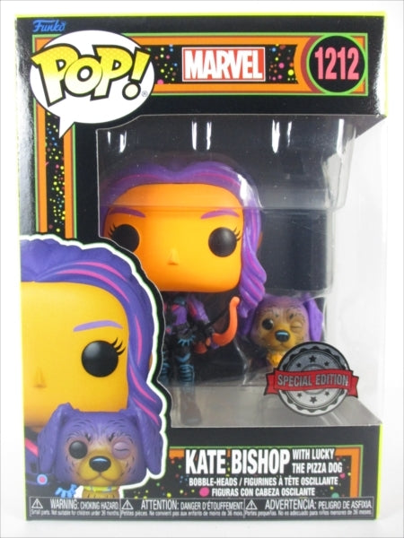 ケイト・ビショップとラッキー ブラックライト [hawkeye] FUNKO(ファンコ) POP! 1212
