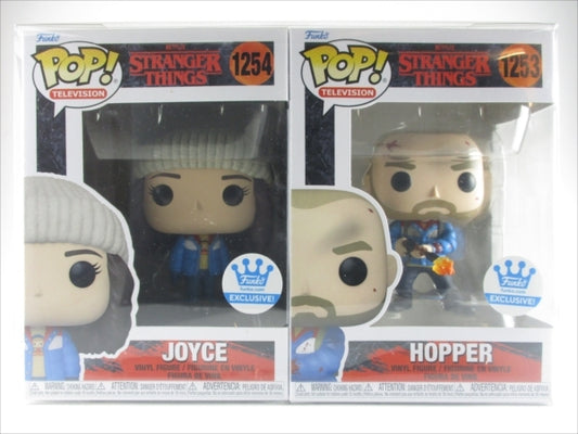 ジョイス＆ホッパー FUNKOショップ限定 [ストレンジャーシングス] FUNKO(ファンコ) POP! TELEVISION 1253,1254