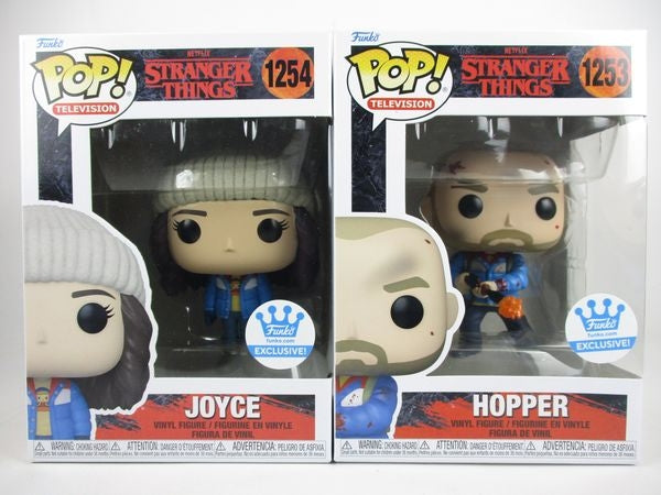 ジョイス＆ホッパー FUNKOショップ限定 [ストレンジャーシングス] FUNKO(ファンコ) POP! TELEVISION 1253,1254