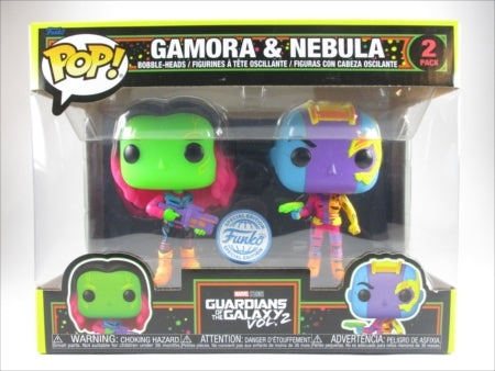 ガモーラ＆ネビュラ ブラックライト [ガーディアンズオブザギャラクシー VOL.2] FUNKO(ファンコ) POP! 2PACK