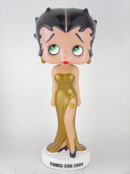 イブニングベティ ゴールドドレス 2004年コミコン限定96体 [BETTY BOOP(ベティ・ブープ)] FUNKO(ファンコ) Wacky Wobbler(ワッキーワブラー) ボブルヘッド