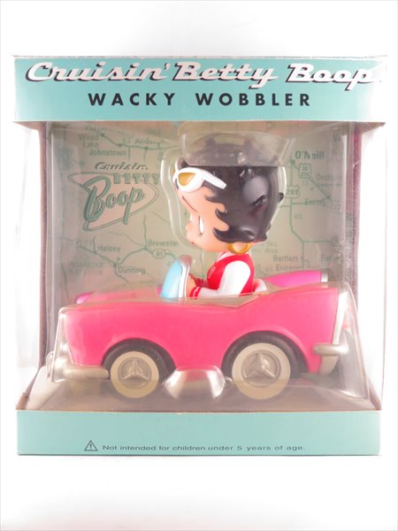 ドライビングベティ [BETTY BOOP(ベティ・ブープ)] FUNKO(ファンコ) Wacky Wobbler(ワッキーワブラー) ボブルヘッド