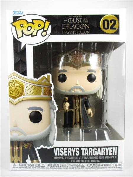 ヴィセーリス・ターガリエン [ハウス・オブ・ザ・ドラゴン] FUNKO(ファンコ) POP! 02