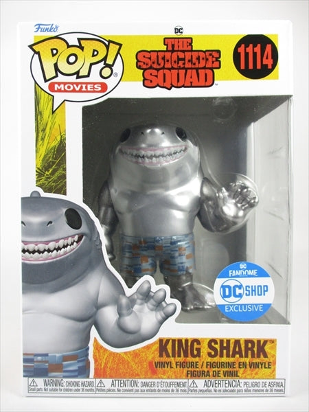 キングシャーク メタリック DCショップ限定 [ザ・スーサイド・スクワッド “極”悪党、集結(THE SUICIDE SQUAD 2021)] FUNKO(ファンコ) POP! MOVIES 1114