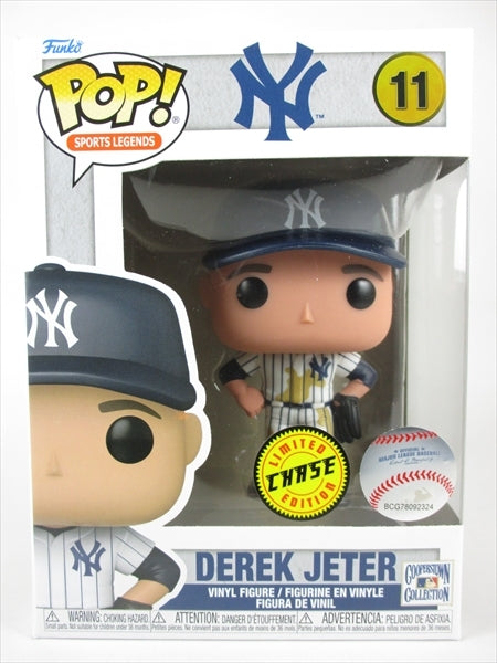 デレク・ジーター CHASE [ニューヨーク・ヤンキース] FUNKO(ファンコ) POP! SPORTS LEGENDS 11