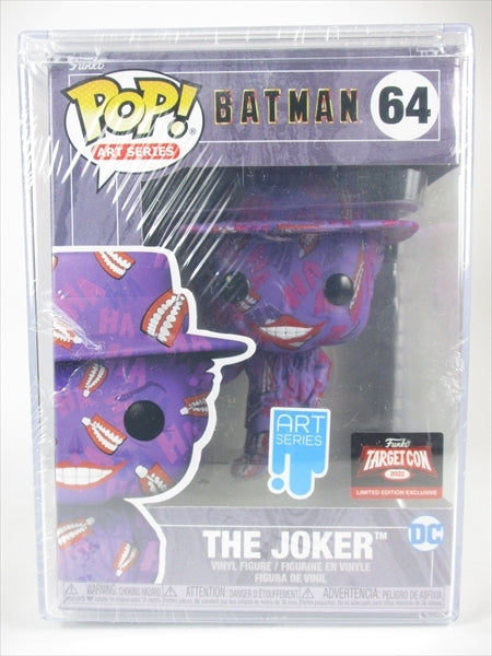 ジョーカー 2022年ターゲットコン限定 [BATMAN] FUNKO(ファンコ) POP! ART SERIES 64