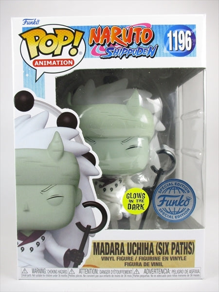 うちはマダラ 六道仙人 蓄光版 [ナルト疾風伝] FUNKO(ファンコ) POP! ANIMATION 1196