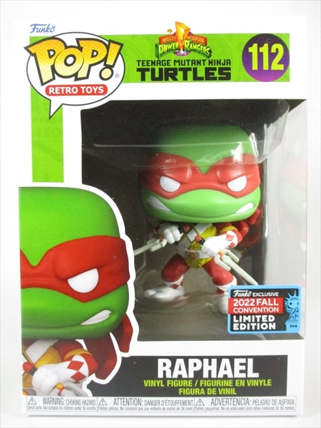 ラファエロ 2022年FALL CONVENTION限定 [TURTLES(タートルズ)] FUNKO(ファンコ) POP! RETRO TOYS 112