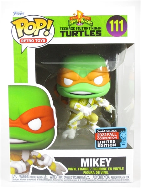 マイキー(ミケランジェロ) 2022年FALL CONVENTION限定 [TURTLES(タートルズ)] FUNKO(ファンコ) POP! RETRO TOYS 111