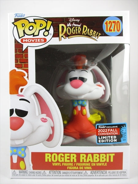 【箱傷】 ロジャー・ラビット 2022年FALL CONVENTION限定 [Who framed Roger Rabbit] FUNKO(ファンコ) POP! MOVIES 1270