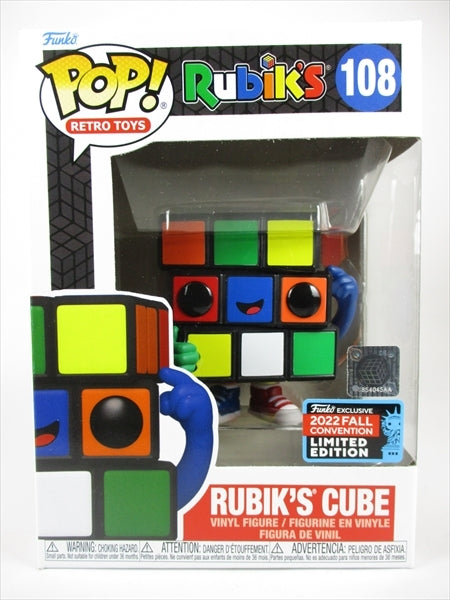 ルービック・キューブ 2022年FALL CONVENTION限定 [Rubik's] FUNKO(ファンコ) POP! RETRO TOYS 108