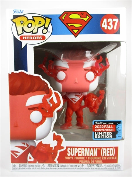 スーパーマン 2022年FALL CONVENTION限定 [スーパーマン] FUNKO(ファンコ) POP! HEROES 437