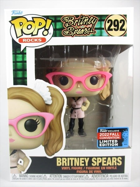 ブリトニー・スピアーズ 2022年FALL CONVENTION限定 [Britney Spears] FUNKO(ファンコ) POP! ROCKS 292