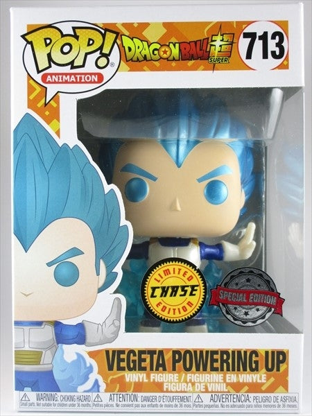 ベジータ POWERING UP メタリックCHASE [ドラゴンボール超] FUNKO(ファンコ) POP! ANIMATION 713