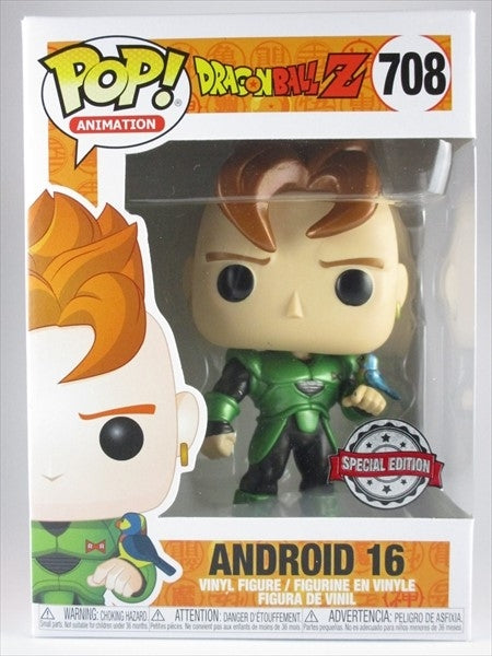 【箱傷】 人造人間16号 メタリック [ドラゴンボールZ] FUNKO(ファンコ) POP! ANIMATION 708