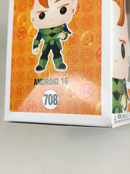 【箱傷】 人造人間16号 メタリック [ドラゴンボールZ] FUNKO(ファンコ) POP! ANIMATION 708