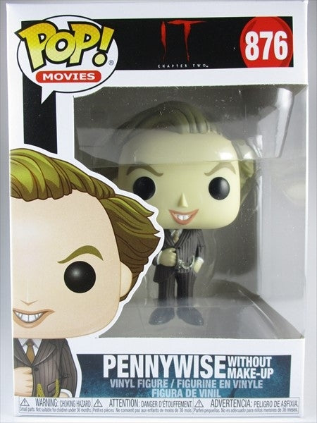 ペニーワイズ 素顔 [IT それが見えたら終わり チャプター2] FUNKO(ファンコ) POP! MOVIES 876