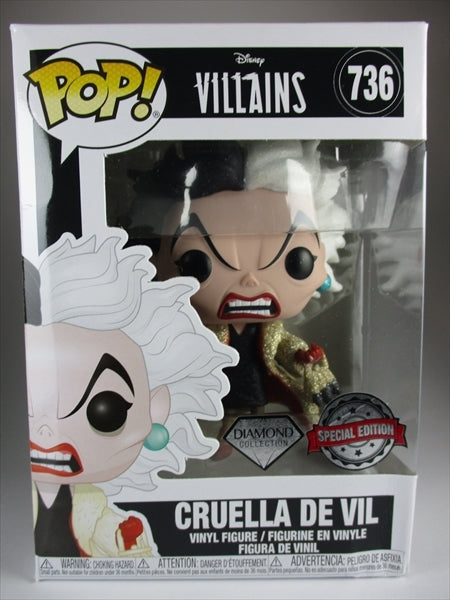 クルエラ・ド・ヴィル [ディズニー ヴィランズ] FUNKO(ファンコ) POP! 736