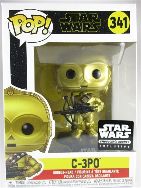 C-3PO SMUGGLER"S BOUNTY限定 [スターウォーズ スカイウォーカーの夜明け] FUNKO(ファンコ) POP! 341