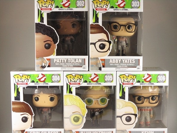 5体セット [ゴーストバスターズ2016年版(Ghostbusters)] FUNKO(ファンコ) POP! MOVIES 302-306