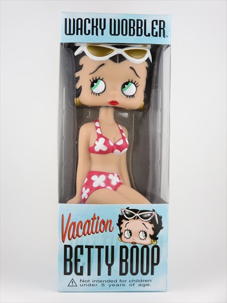 トラベリングベティ [BETTY BOOP(ベティ・ブープ)] FUNKO(ファンコ) Wacky Wobbler(ワッキーワブラー) ボブルヘッド
