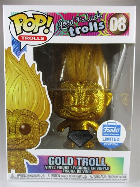 ゴールドトロール FUNKOショップ限定 [トロールズ] FUNKO(ファンコ) POP! TROLLS 08