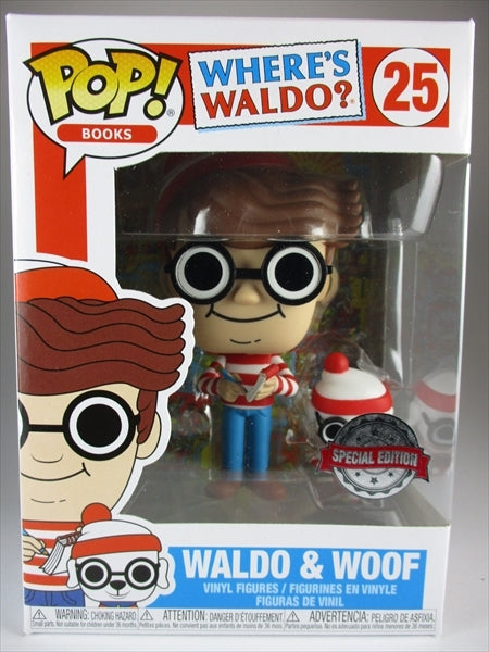 ウォーリー＆ウーフ [ウォーリーをさがせ!] FUNKO(ファンコ) POP! BOOKS 25