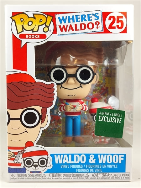 ウォーリー＆ウーフ [ウォーリーをさがせ!] FUNKO(ファンコ) POP! BOOKS 25