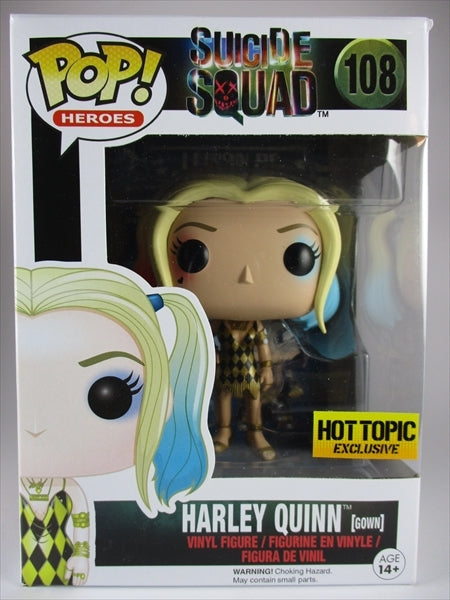 ハーレイ・クイン ガウン [スーサイド・スクワッド] FUNKO(ファンコ) POP! HEROES 108
