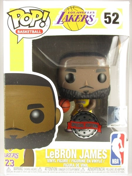 レブロン・ジェームズ [ロサンゼルス・レイカーズ] FUNKO(ファンコ) POP! BASKETBALL 52