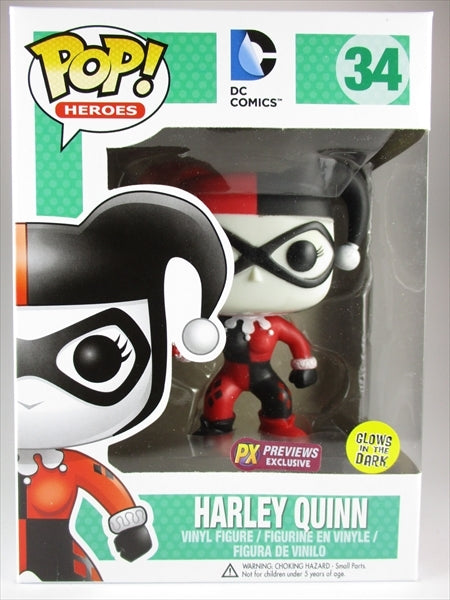 ハーレイ・クイン 蓄光版 [DC SUPER HEROES] FUNKO(ファンコ) POP! HEROES 34