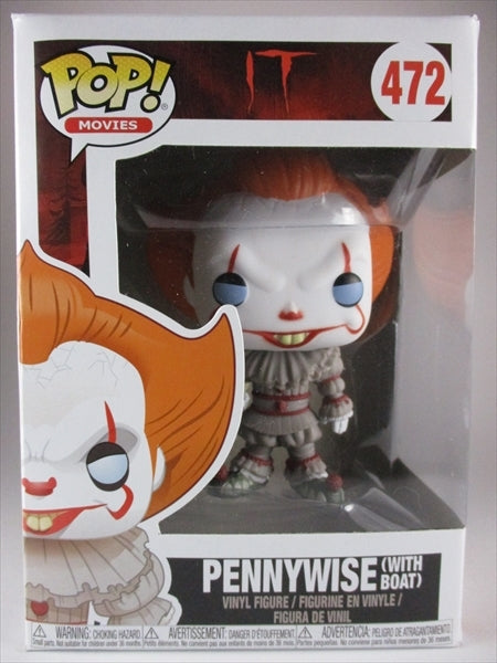 ペニーワイズ  ボート 青目 [IT それが見えたら終わり チャプター1] FUNKO(ファンコ) POP! MOVIES 472