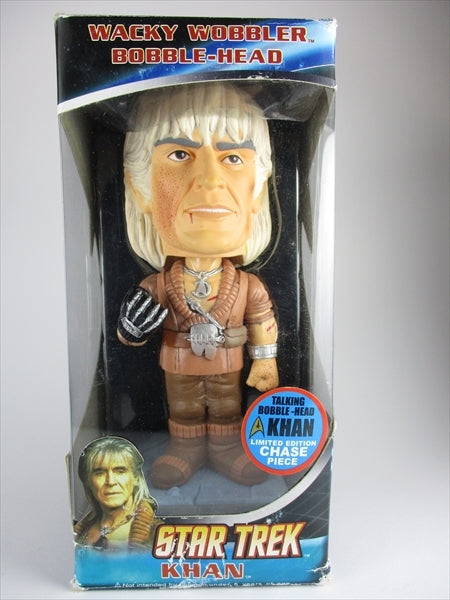 【トーキング機能付】カーン CHASE [STAR TREK(スタートレック)] FUNKO(ファンコ) Wacky Wobbler(ワッキーワブラー) ボブルヘッド