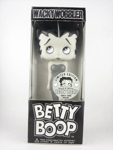 モノトーン・ベティ 3000体限定 [BETTY BOOP(ベティ・ブープ)] FUNKO(ファンコ) Wacky Wobbler(ワッキーワブラー) ボブルヘッド