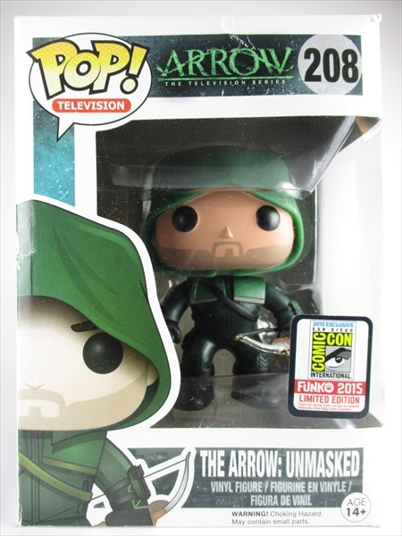アロー アンマスク版 2015年コミコン限定 [ARROW] FUNKO(ファンコ) POP! TELEVISION 208
