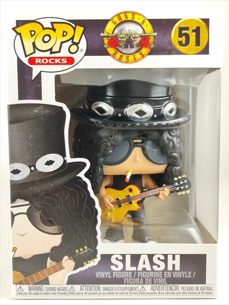 スラッシュ [ガンズ・アンド・ローゼズ(Guns N' Roses)] FUNKO(ファンコ) POP! ROCKS 51
