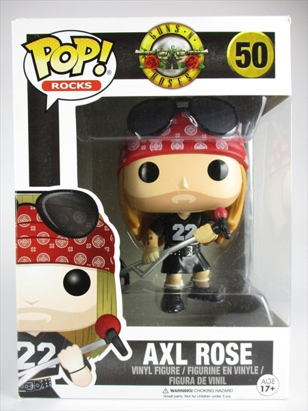 アクセル・ローズ [ガンズ・アンド・ローゼズ(Guns N' Roses)] FUNKO(ファンコ) POP! ROCKS 50