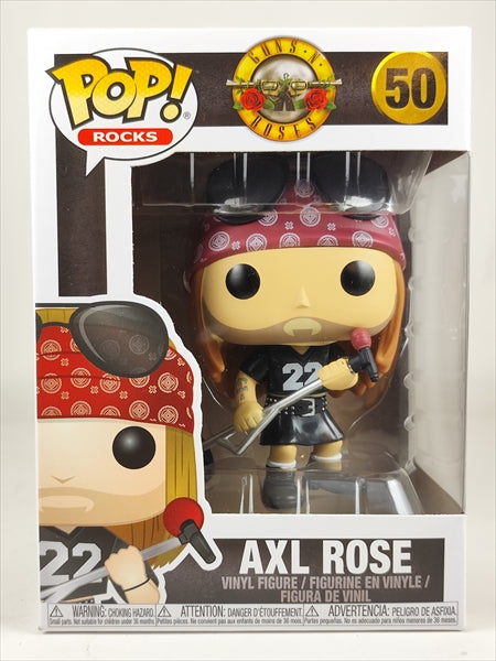 アクセル・ローズ [ガンズ・アンド・ローゼズ(Guns N' Roses)] FUNKO(ファンコ) POP! ROCKS 50